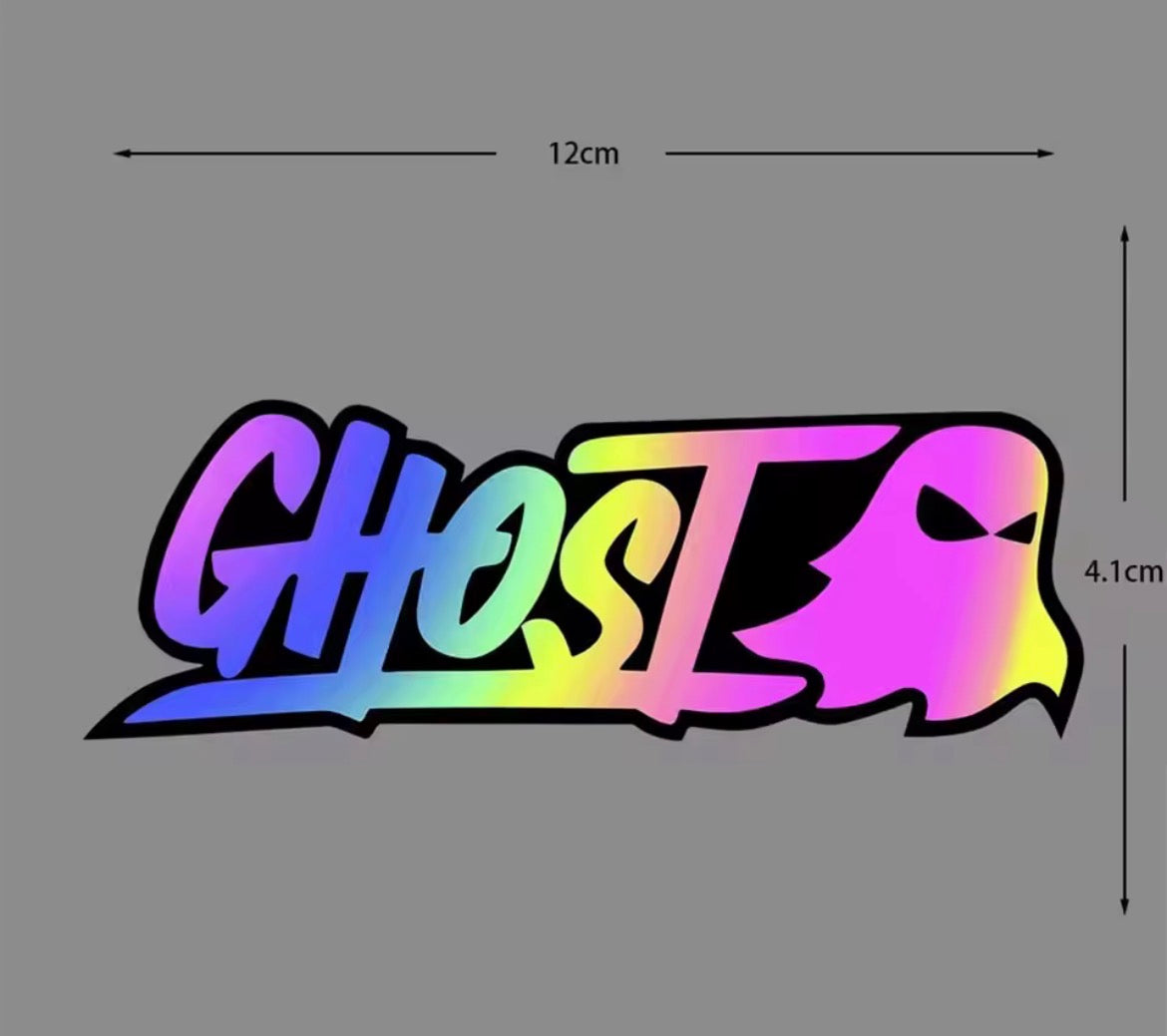Ghost decal sticker