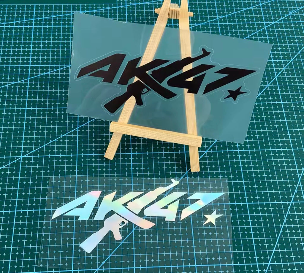 15x7CM ak47 sticker for anything