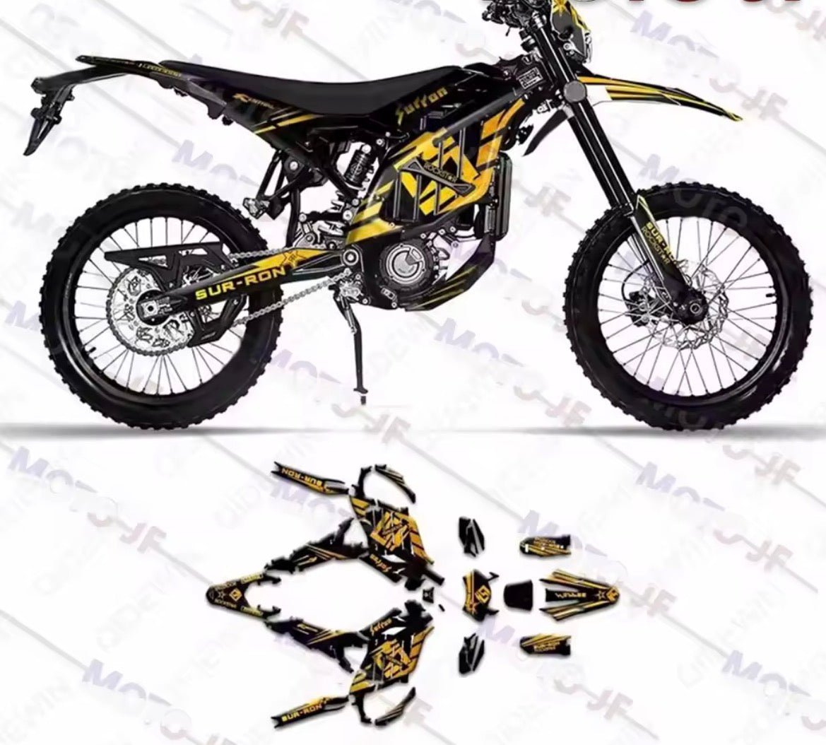 Graphics Kit Sticker Decals for Surron, Ultra Bee
