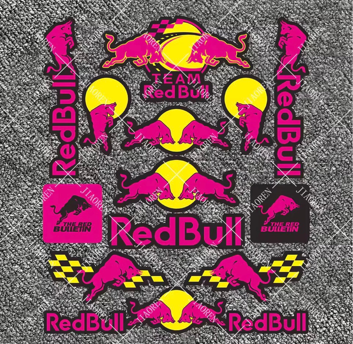 Red Bull sticker