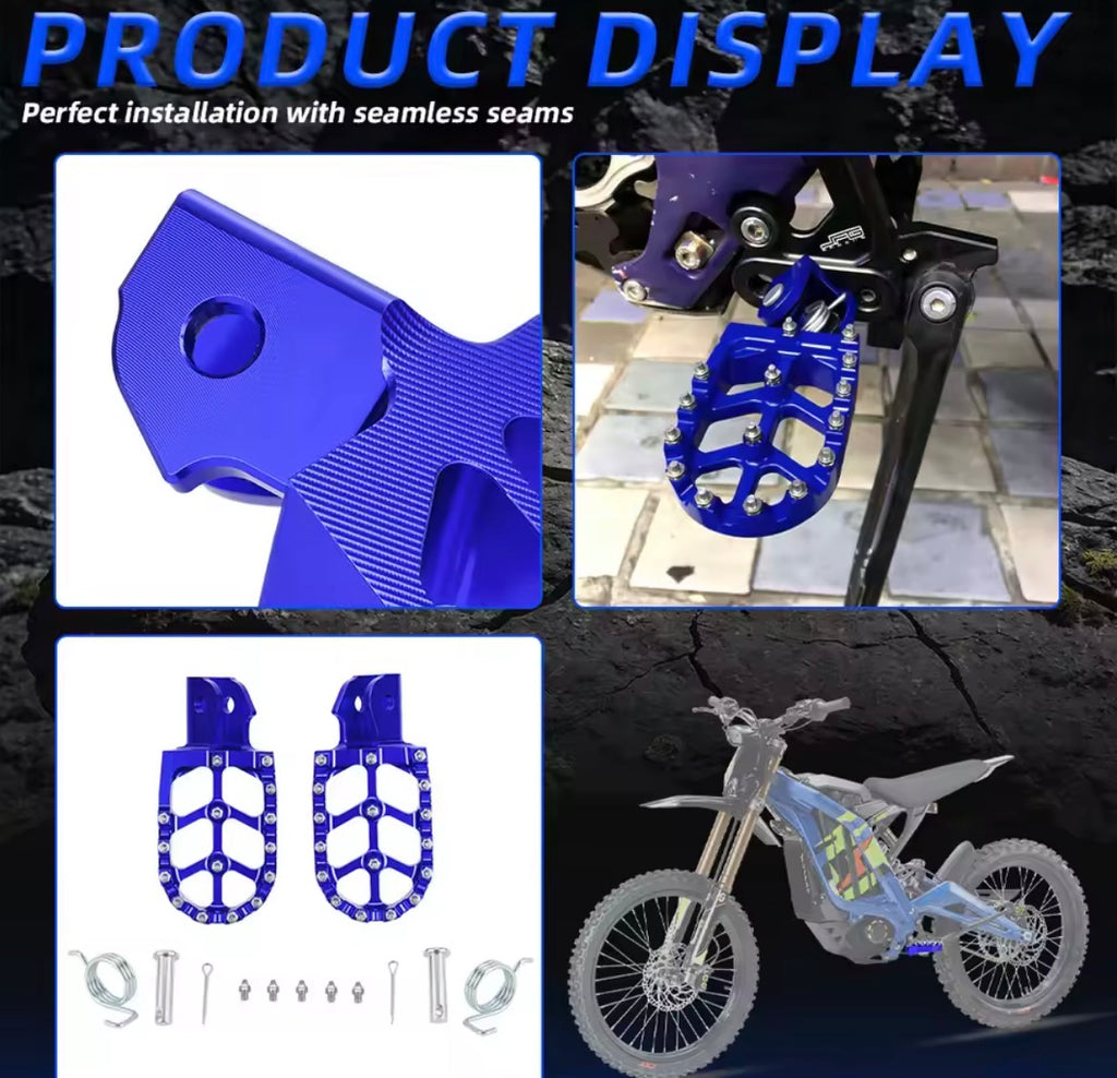 Pegs for e-bikes