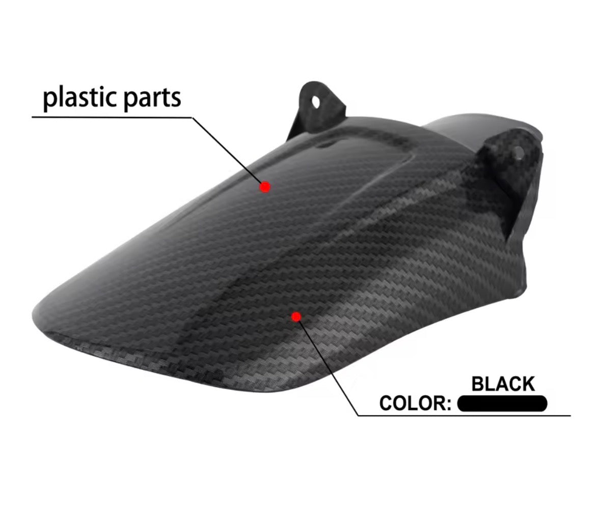 Carbon Fiber Rear Wheel Mudguards Fender For Surron Light Bee S X