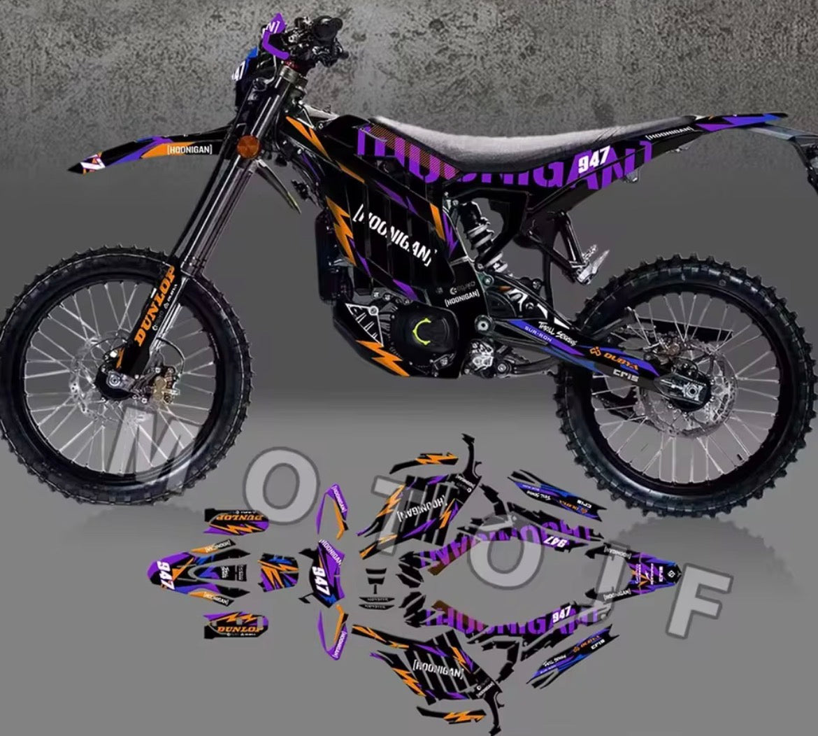 Graphics Kit Sticker Decals for Surron, Ultra Bee