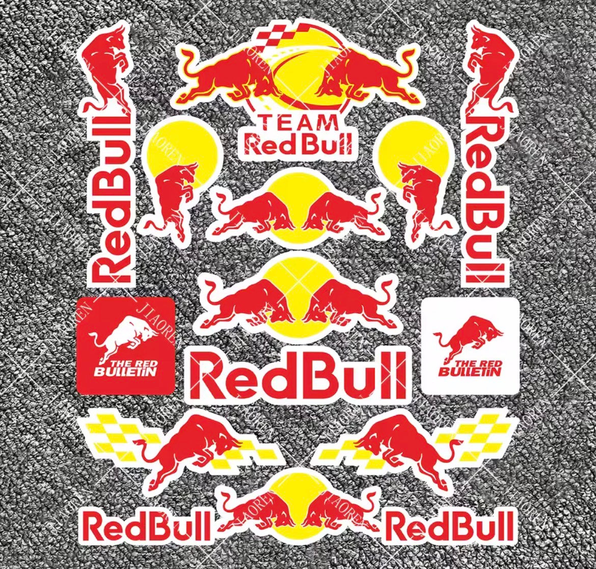 Red Bull sticker
