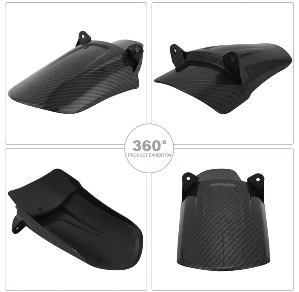 Carbon Fiber Rear Wheel Mudguards Fender For Surron Light Bee S X