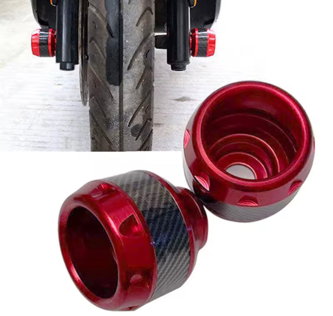 2Pcs Wheel Protection Crash Pad