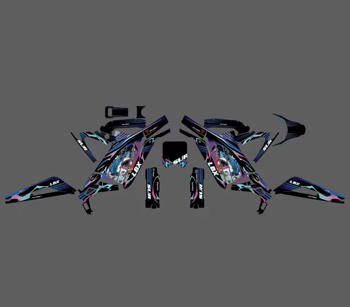 Decal stickers for For Surron Light Bee
