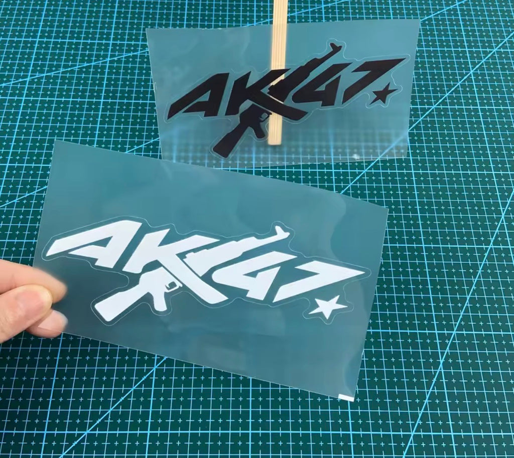 15x7CM ak47 sticker for anything
