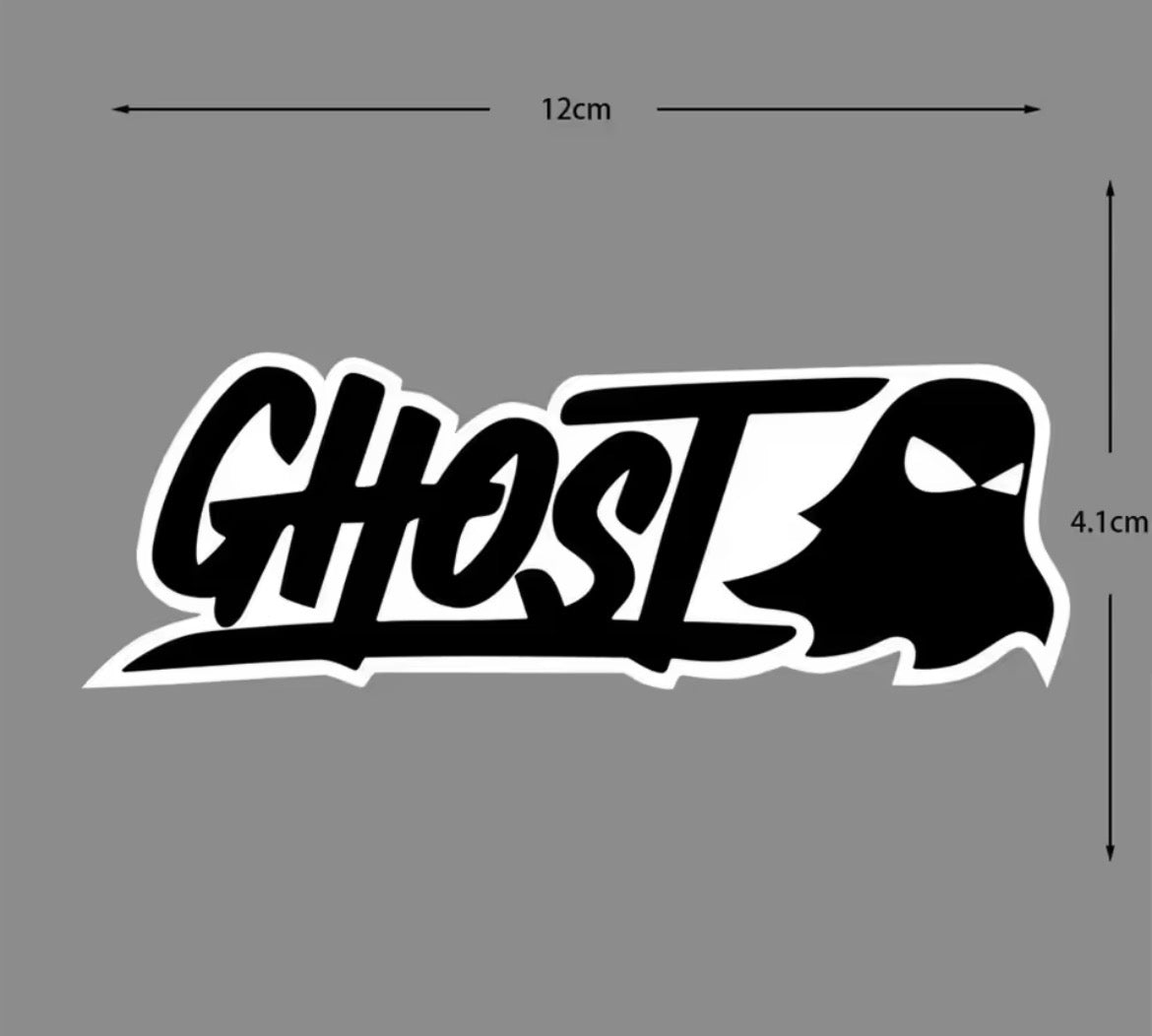 Ghost decal sticker