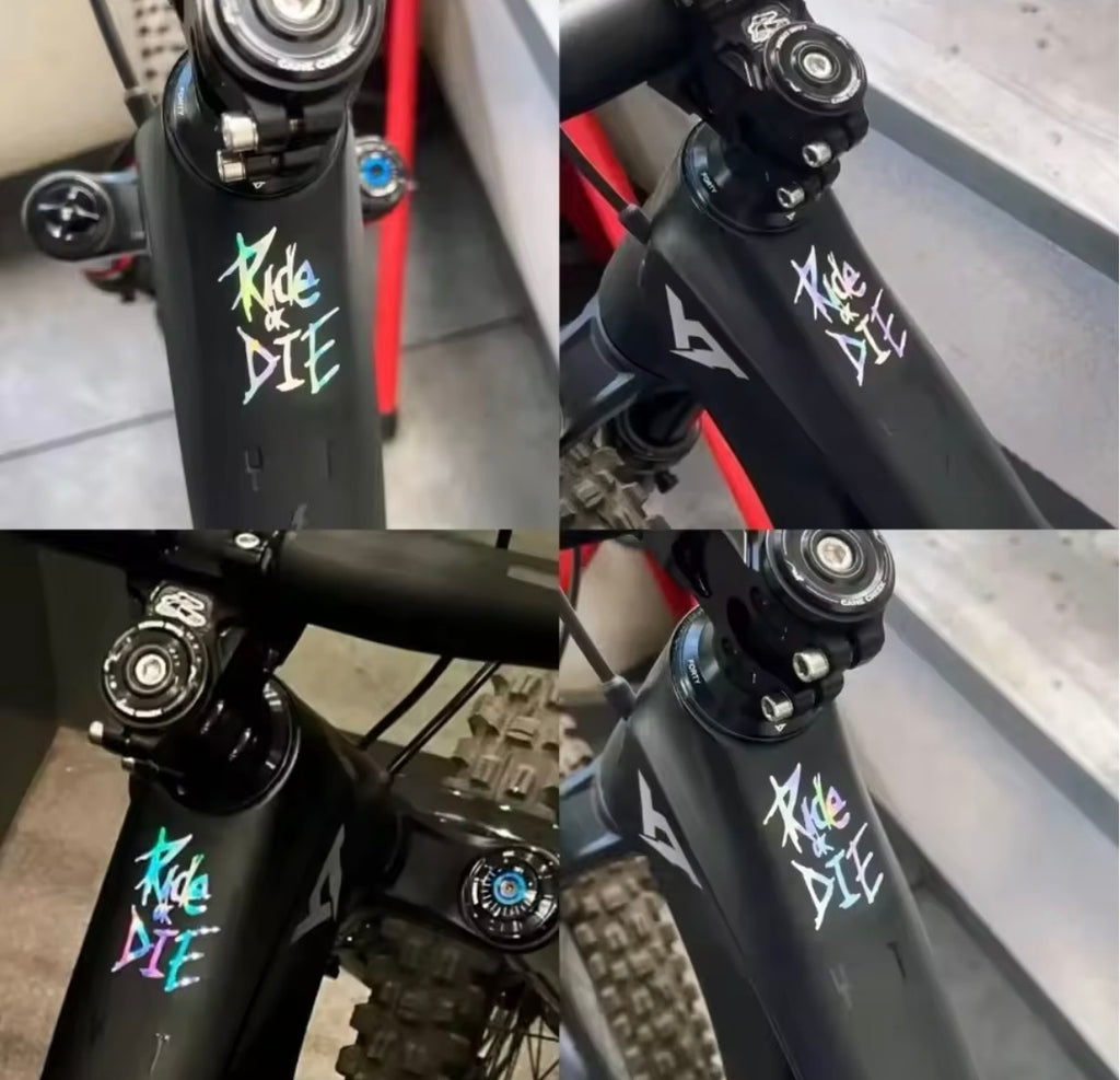 Ride or die sticker