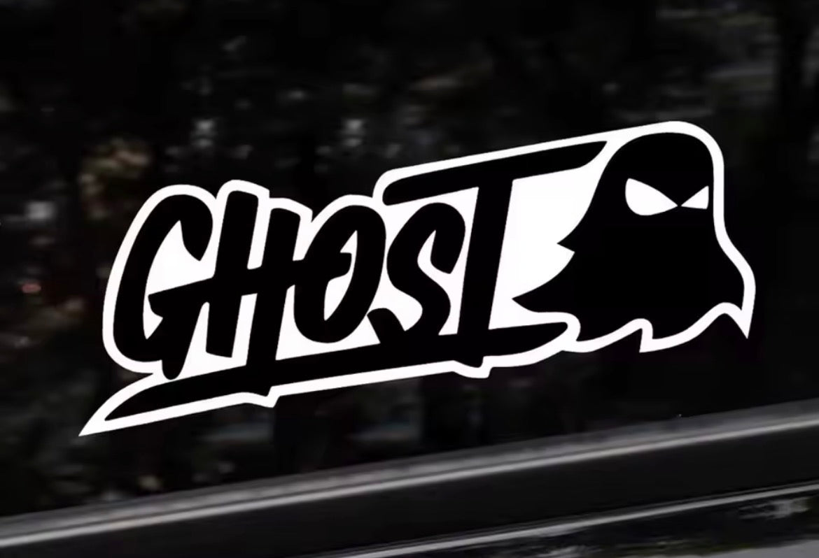 Ghost decal sticker