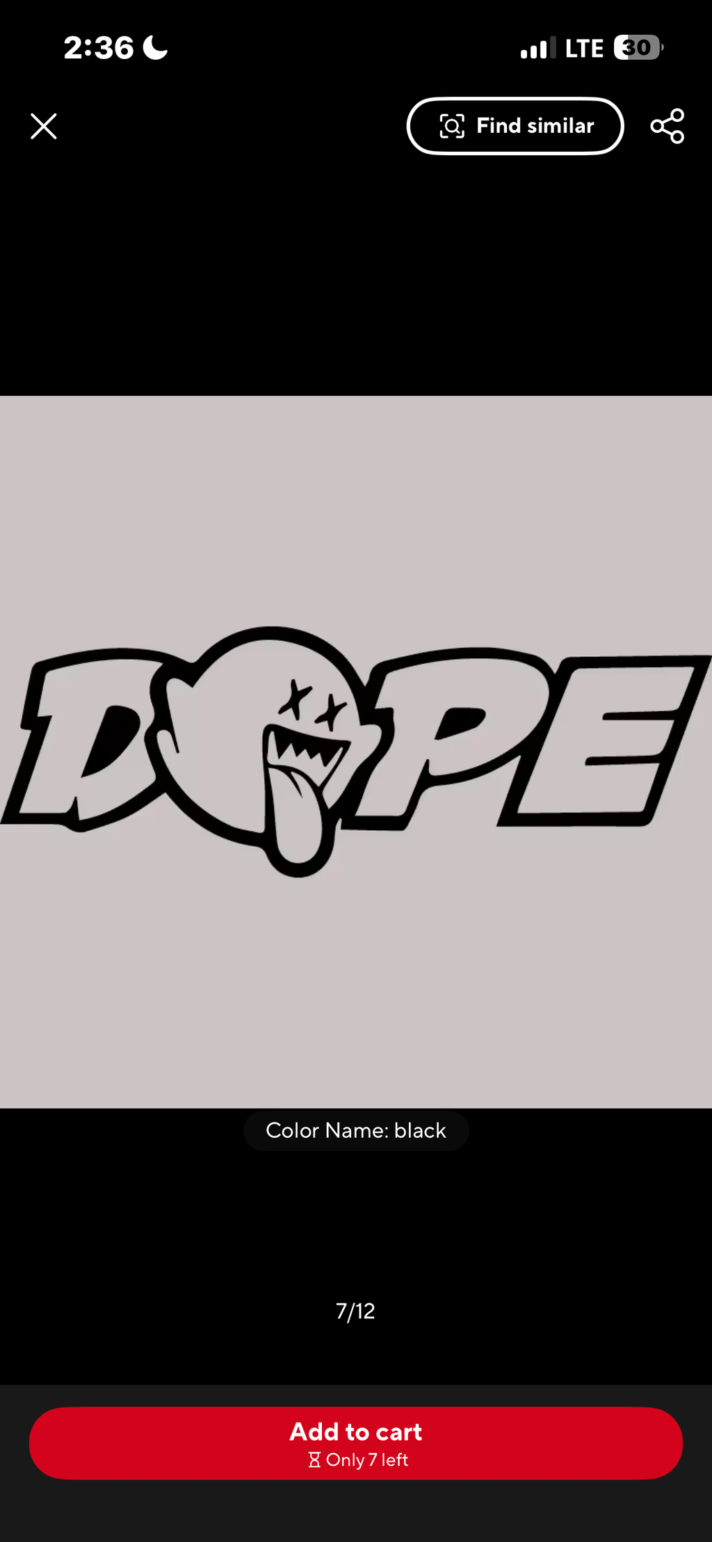Dope sticker