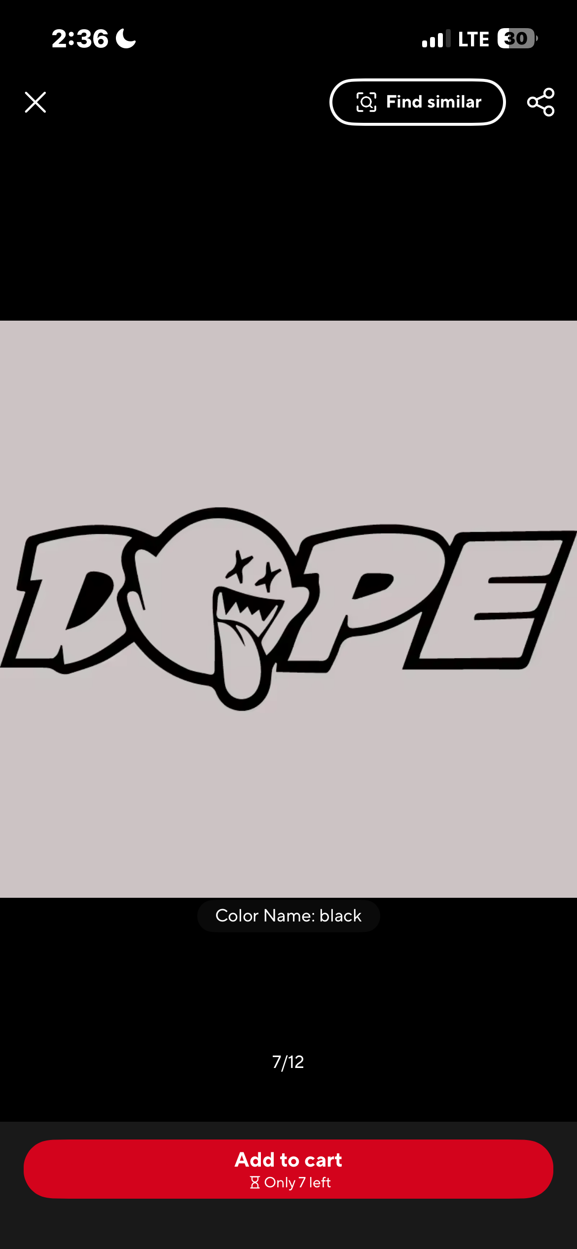 Dope sticker