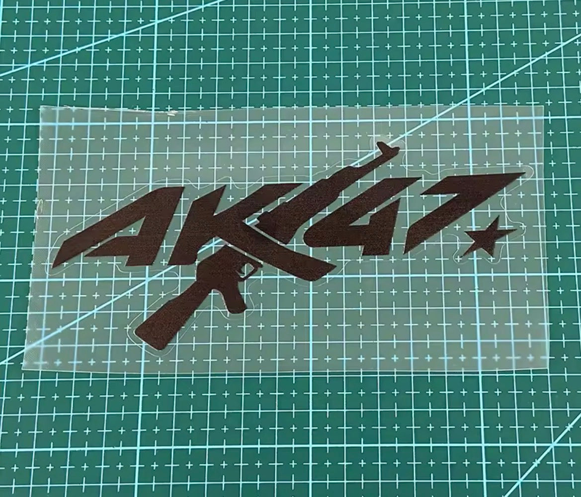 15x7CM ak47 sticker for anything