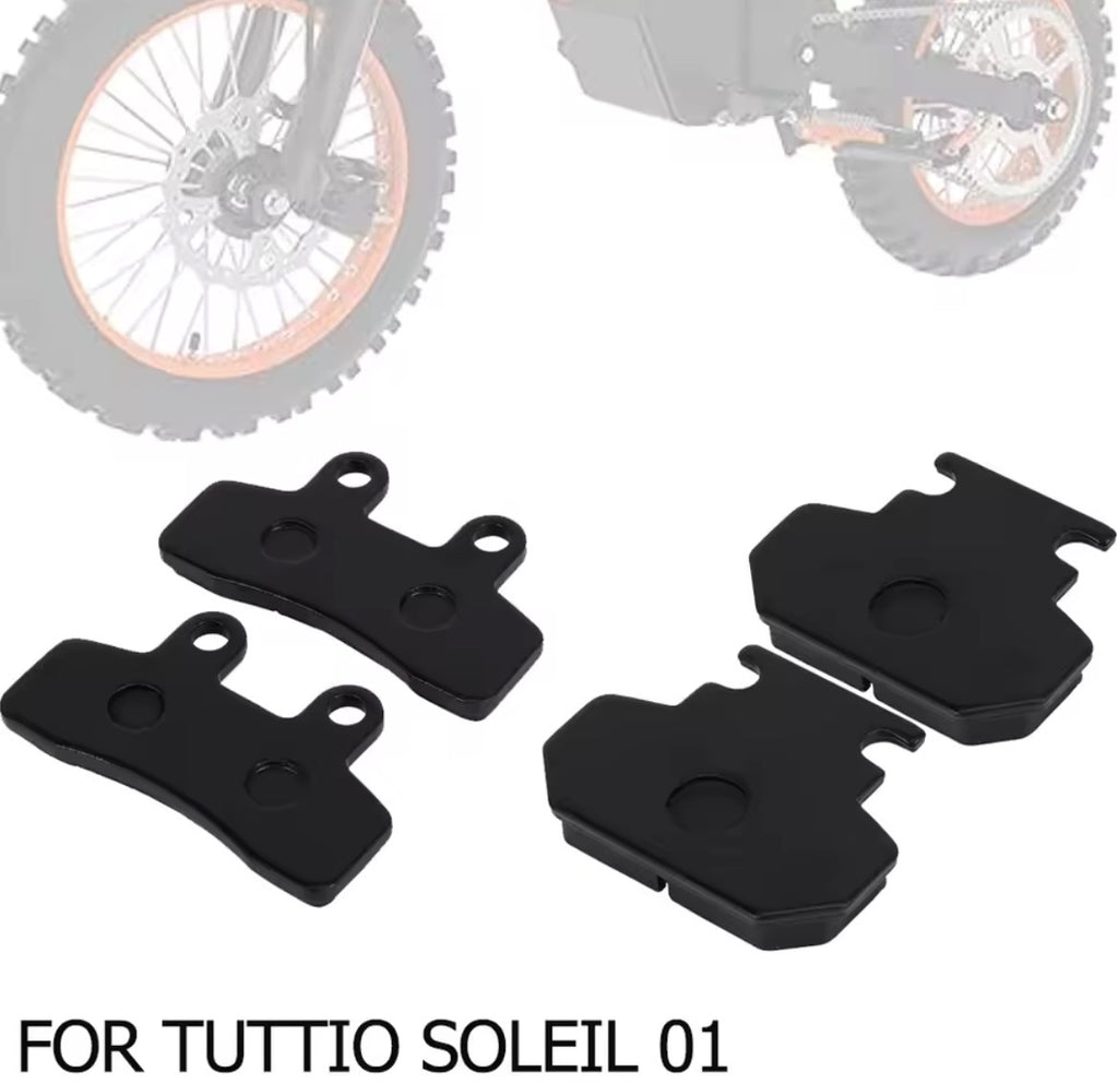 Front Rear Brake Pad Set For Tuttio