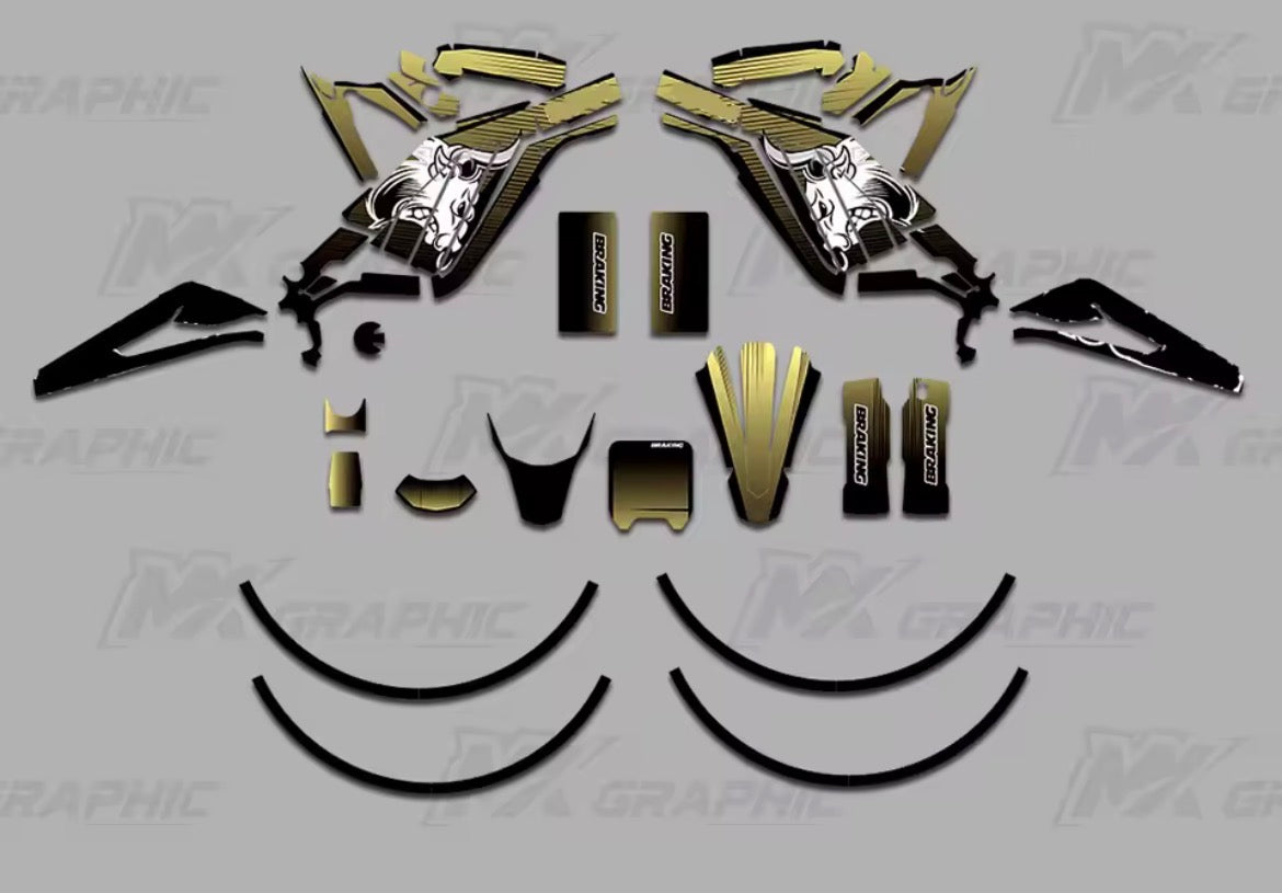 MXGRAPHIC For Surron Light Bee X Graphics Stickers