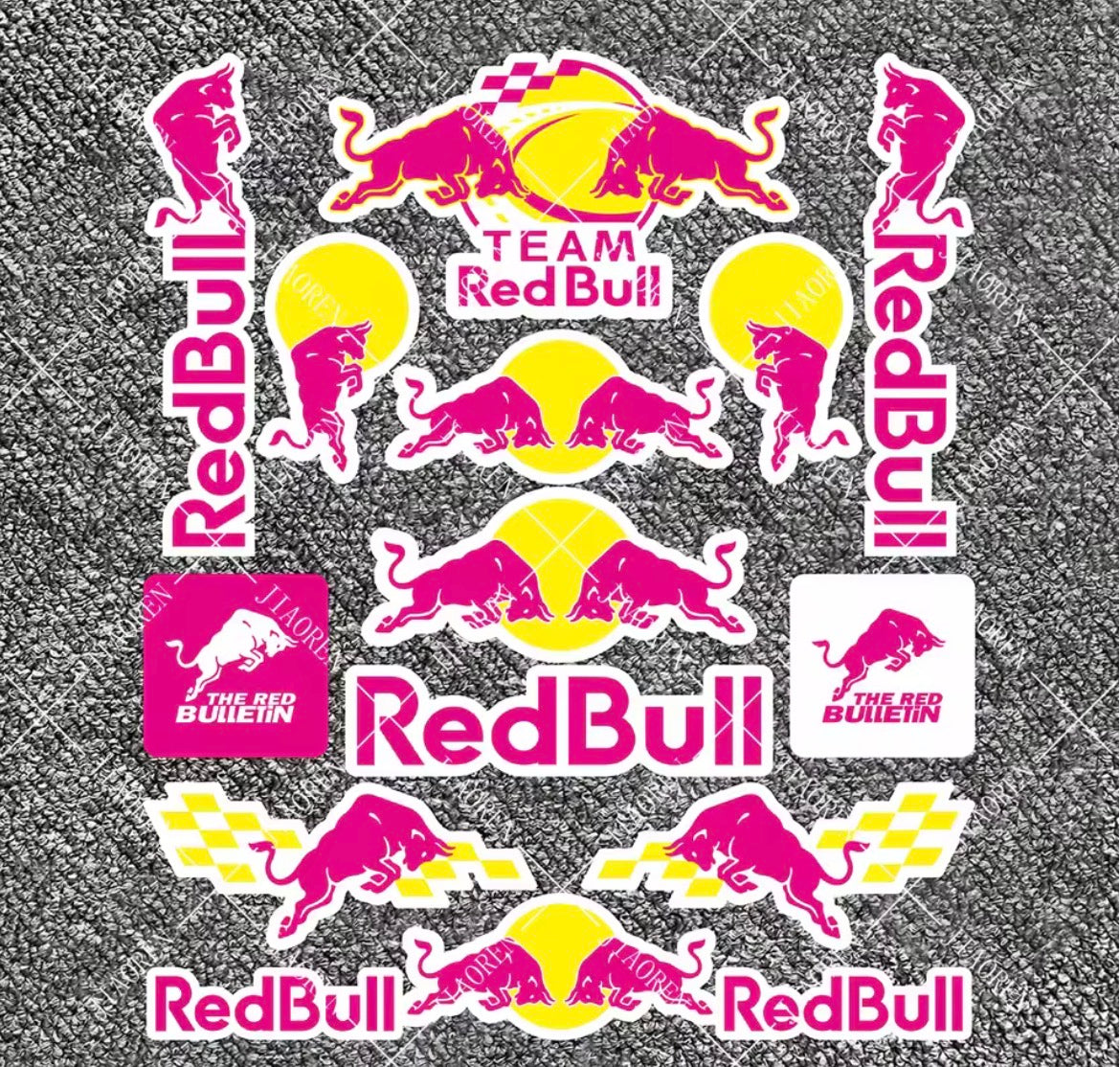 Red Bull sticker