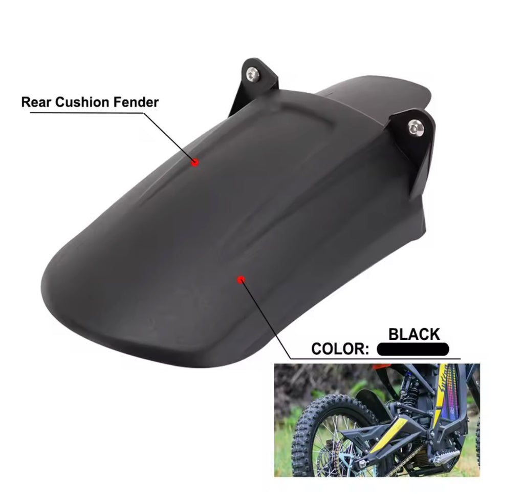 Carbon Fiber Rear Wheel Mudguards Fender For Surron Light Bee S X