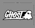 Ghost decal sticker