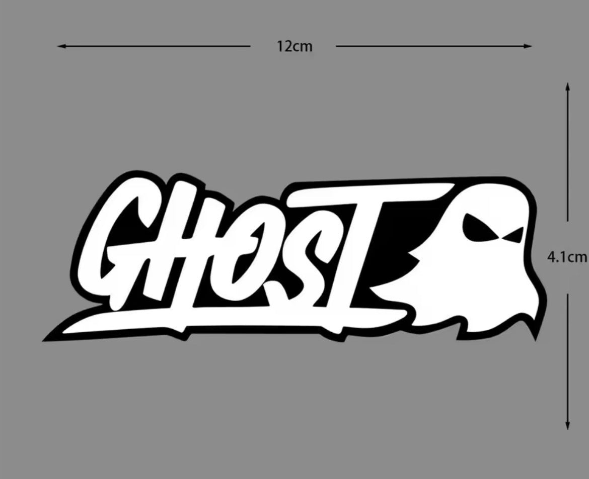 Ghost decal sticker