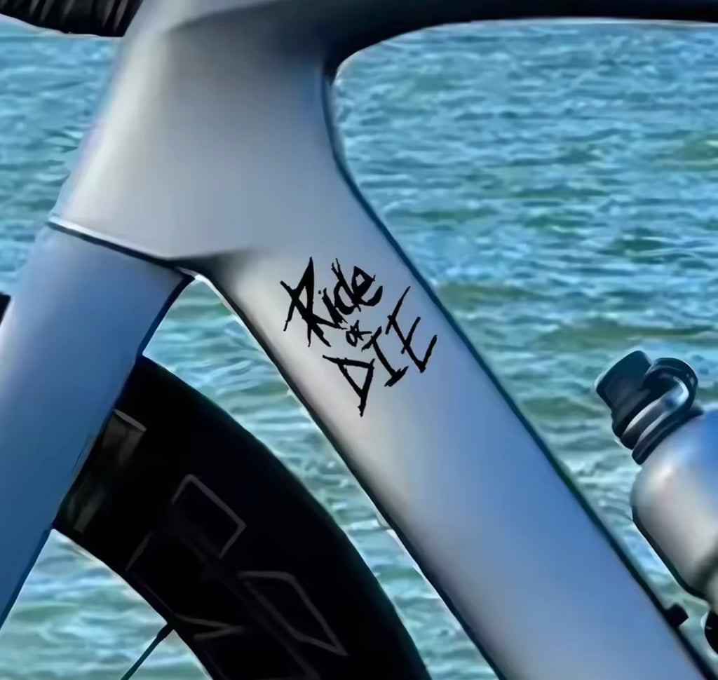 Ride or die sticker