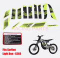 Decal Battery Accent Decal Graphic Kit for Light Bee Sur-Ron/Surron/Sur Ron S/X Segway X160 / X260 Electric Dirt Bike