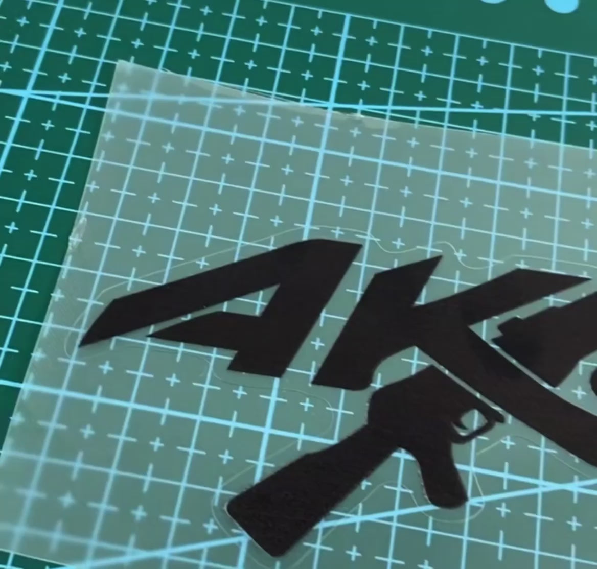 15x7CM ak47 sticker for anything